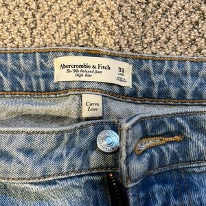 Abercrombie & Fitch Curve Love High Rise Jeans
